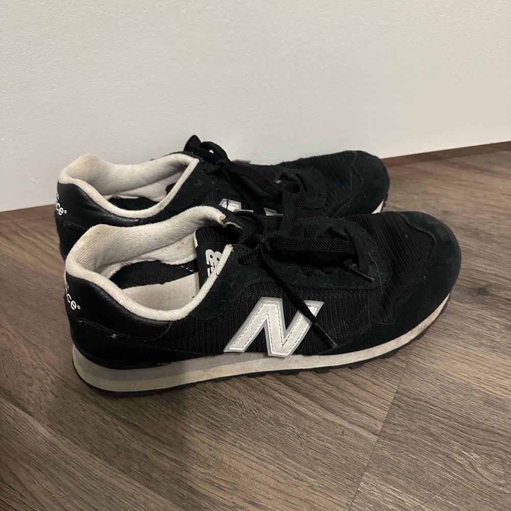 New Balance Black and White Athletic Shoes